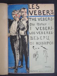 Les Veber's, couverture du recueil paru en 1895, sujet de la conférence de Paul Aron