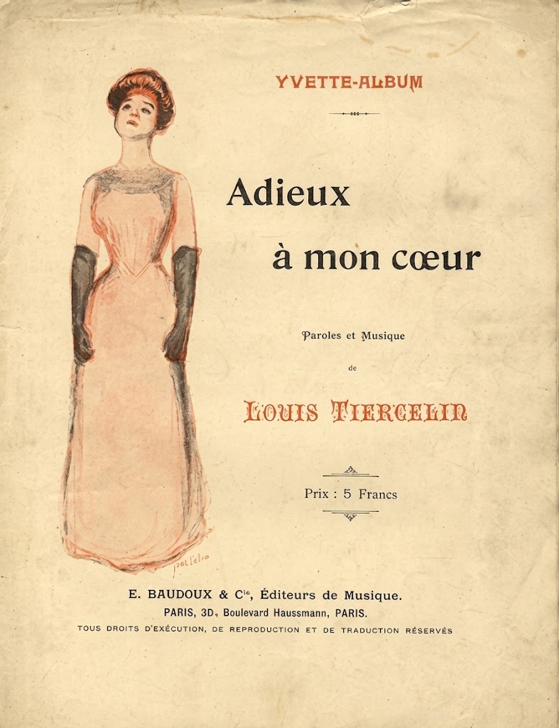 Adieux à mon coeur 1899