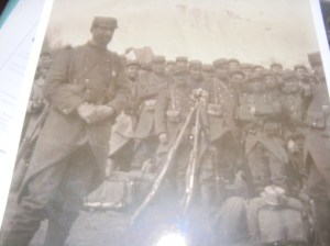  Jean Veber avec sa section en 1914